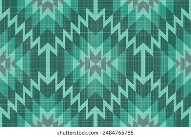 Navajo Native America South Western inspired area rugs ethnic decor style. tribal vector seamless pattern. Indian ornament Boho geometric ornament.folk.orientel. Window .blanket, rug. Woven carpet.