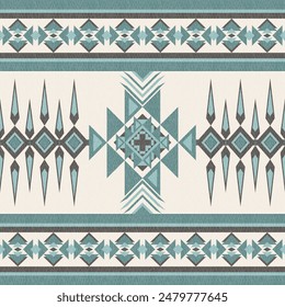 
Navajo and Native American patterns blend with Aztec and tribal motifs for a bohemian, ethnic design ideal for
patterns, creating a vintage, ethnic wallpaper perfect for rugs, fabrics, decorative.