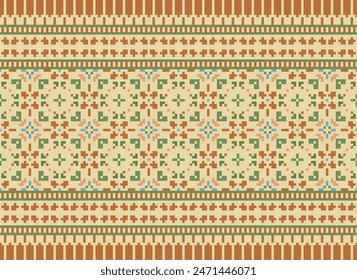 Navajo Pattern Native American Indigenous Art Geometric Ethnic Concept Tribal Aztec Navajo Pattern Maxican Fabric Seamless for Fabric,carpet,wallpaper,cloth,batik,quilt,craft,vector,illustratoion,tile