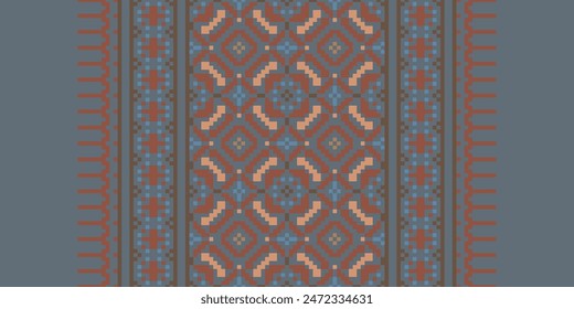 Navajo Pattern Native American Indigenous Art Geometric Ethnic Concept Tribal Aztec Navajo Pattern Maxican Fabric Seamless for Fabric,carpet,wallpaper,cloth,batik,quilt,craft,vector,illustratoion,tile