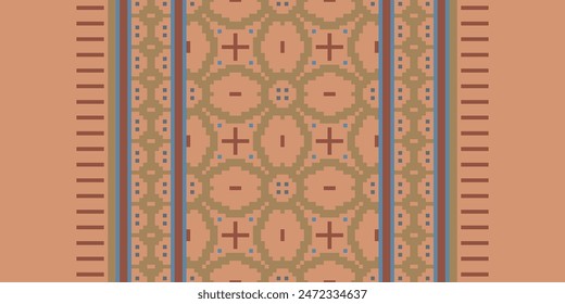 Navajo Pattern Native American Indigenous Art Geometric Ethnic Concept Tribal Aztec Navajo Pattern Maxican Fabric Seamless for Fabric,carpet,wallpaper,cloth,batik,quilt,craft,vector,illustratoion,tile