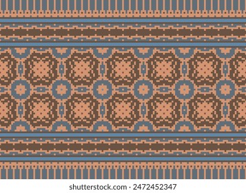 Navajo Pattern Native American Indigenous Art Geometric Ethnic Concept Tribal Aztec Navajo Pattern Maxican Fabric Seamless for Fabric,carpet,wallpaper,cloth,batik,quilt,craft,vector,illustratoion,tile