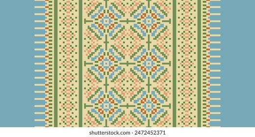 Navajo Pattern Native American Indigenous Art Geometric Ethnic Concept Tribal Aztec Navajo Pattern Maxican Fabric Seamless for Fabric,carpet,wallpaper,cloth,batik,quilt,craft,vector,illustratoion,tile