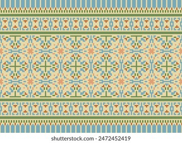 Navajo Pattern Native American Indigenous Art Geometric Ethnic Concept Tribal Aztec Navajo Pattern Maxican Fabric Seamless for Fabric,carpet,wallpaper,cloth,batik,quilt,craft,vector,illustratoion,tile
