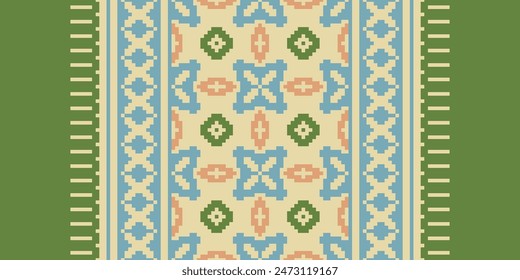 Navajo Pattern Native American Indigenous Art Geometric Ethnic Concept Tribal Aztec Navajo Pattern Maxican Fabric Seamless for Fabric,carpet,wallpaper,cloth,batik,quilt,craft,vector,illustratoion,tile