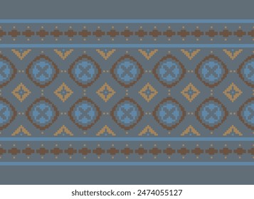 Navajo Pattern Native American Indigenous Art Geometric Ethnic Concept Tribal Aztec Navajo Pattern Maxican Fabric Seamless for Fabric,carpet,wallpaper,cloth,batik,quilt,craft,vector,illustratoion,tile