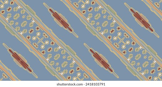 Navajo pattern Seamless Australian aboriginal pattern Motif embroidery, Ikat embroidery vector Design for Print scandinavian pattern saree ethnic nativity gypsy pattern