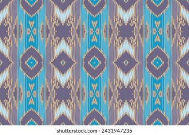 Navajo pattern Seamless Mughal architecture Motif embroidery, Ikat embroidery vector Design for Print tapestry floral kimono repeat pattern lacing spanish motif