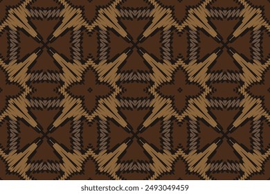 Navajo pattern Seamless Mughal architecture Motif embroidery, Ikat embroidery vector Design for Print egyptian pattern tibetan mandala bandanna