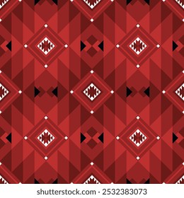 Navajo seamless pattern. Aztec geometric seamless patterns, American Mexican southwest Navajo, Native ethnic, Tribal, seamless design. Tribal Zigzag pattern. Design for textile printing, home decor