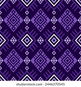 Navajo southwest geometric seamless pattern fabric colorful design for textile printing