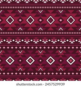 Diseño colorido geométrico de la tela sin costuras del suroeste de Navajo para la impresión textil