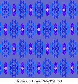 Navajo Southwest Geometric Seamless pattern. Colorful design and Design for fabric, wallpaper, printing and etc.