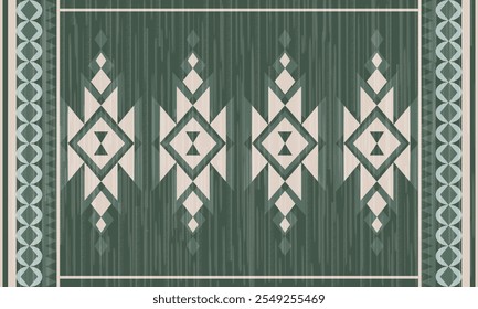 Navajo tribal seamless vector pattern. Native American ornaments. Ethnic southwestern decor. Boho geometric ornaments. Seamless vector pattern. Mexican blanket. Rug. Woven rug illustration.