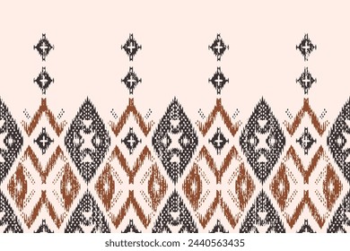 Navajo tribal vector seamless pattern. Native American ornament. Ethnic South Western decor style. Boho geometric ornament. Vector seamless pattern. Mexican blanket, rug. Woven carpet illustration