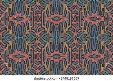 Navajo tribal vector seamless pattern. Native American ornament. Ethnic South Western decor style. Boho geometric ornament. Vector seamless pattern. Mexican blanket, rug. Woven carpet illustration.