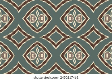 Navajo tribal vector seamless pattern. Native American ornament. Ikat Ethnic South Western deco style. Boho geometric ornament. Vector seamless pattern. Mexican blanket, rug. Woven carpet.