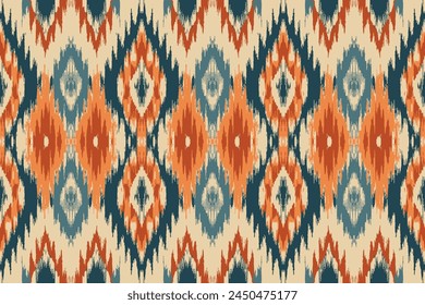 Navajo tribal vector seamless pattern. Native American ornament. Ethnic South Western decor style. Boho geometric ornament. Vector seamless pattern. Mexican blanket, rug. Woven carpet illustration