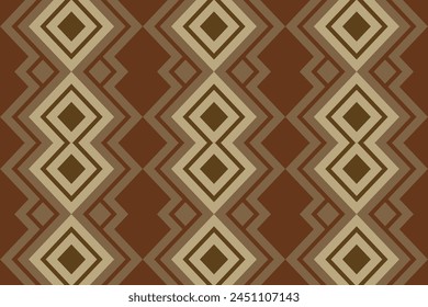 Navajo tribal vector seamless pattern. Native American ornament. Ikat Ethnic South Western deco style. Boho geometric ornament. Vector seamless pattern. Mexican blanket, rug. Woven carpet.