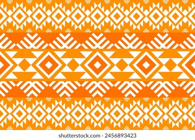 Navajo tribal vector seamless pattern. Native American ornament. Ethnic South Western decor style. Boho geometric ornament. Vector seamless pattern. Mexican blanket, rug. Woven carpet illustration.