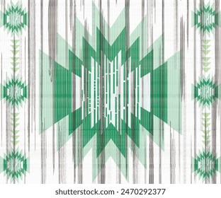 Navajo tribal vector seamless pattern. Native American ornament. Ethnic South Western decor style. Boho geometric ornament. Vector seamless pattern. Mexican blanket, rug. Woven carpet illustration