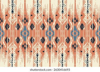 Navajo tribal vector seamless pattern. Native American ornament. Ethnic South Western decor style. Boho geometric ornament. Vector seamless pattern. Mexican blanket, rug. Woven carpet illustration