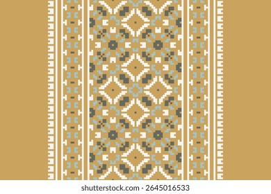 Navajo tribal vector seamless pattern. Native American ornament. Ethnic South Western decor style. Boho geometric ornament. Vector seamless pattern. Mexican blanket, rug. Woven carpet illustration