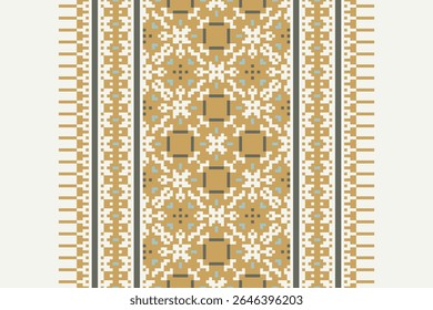 Navajo tribal vector seamless pattern. Native American ornament. Ethnic South Western decor style. Boho geometric ornament. Vector seamless pattern. Mexican blanket, rug. Woven carpet illustration