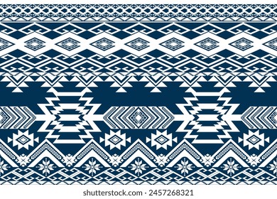 Navajo tribal vector seamless pattern.Native American ornament.Abstract ethnic geometric pattern background design wallpaper, Indian border background,carpet,wallpaper,clothing,wrapping,batic,fabric,