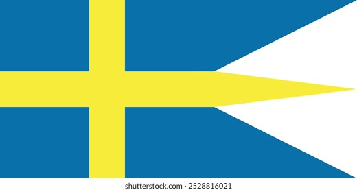 The of a Naval Ensign of Sweden