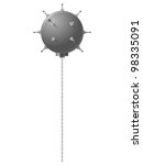 Naval mine. EPS10