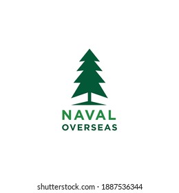 Naval Overseas Logo Design Natural Symbols