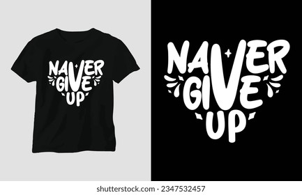 Naver give up t-shirt design
