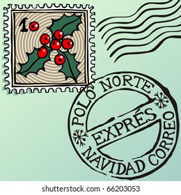 Navidad estampillas, Spanish Christmas stamps