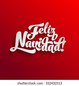 navidad feliz christmas background card happy merry template lettering mexican vector merry christmas card template with greetings in spanish language feliz navidad navidad feliz christmas background