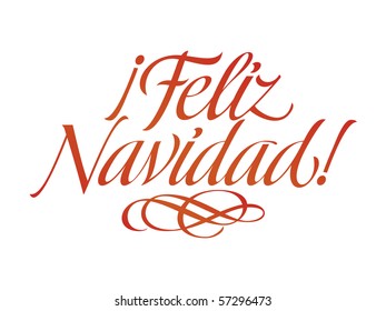 Frédérique Feliz Navidad! Vektorschrift