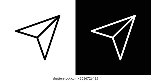 Navigate icon for banner and packaging design. Vector illustration