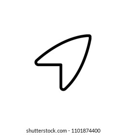 Navigate Icon Vector
