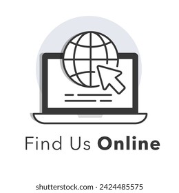 Navigate Our Digital Realm. Find Us Easily in the Online World. Online navigation, find us digitally, locate us online, digital presence, online search, web discovery