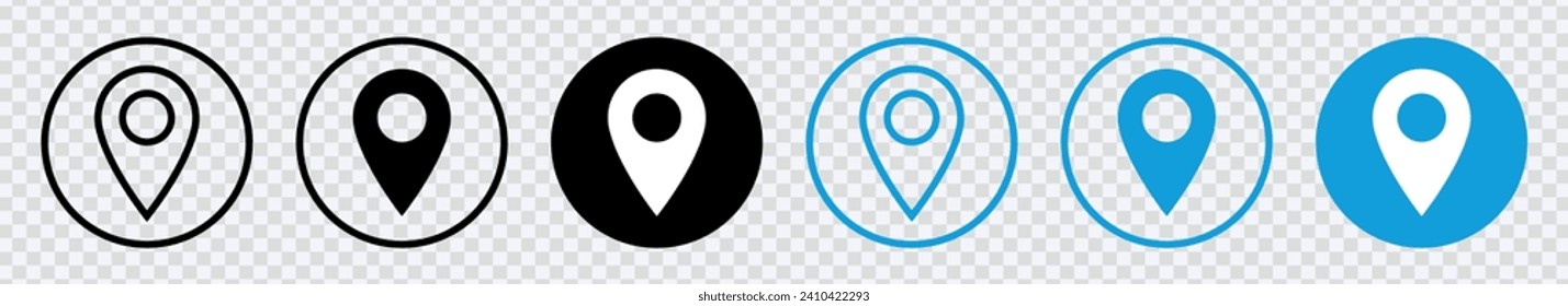 "Navigate seamlessly with our Location Icon – a versatile vector symbol for maps and precise location indicators, perfect for web and app designs."