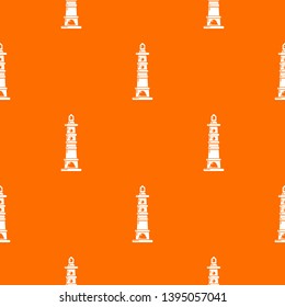 Navigate tower pattern vector orange for any web design best