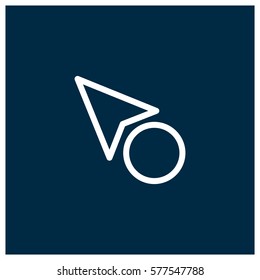 Navigate vector icon