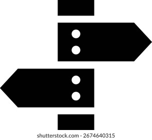 Navigate your path with a clear direction forward, choose your direction and find your destination