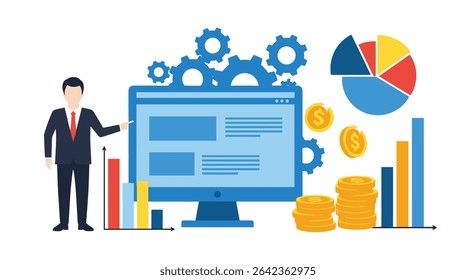 Navegando no Business Intelligence Revelando ideias e estratégias para tomada de decisão informada e crescimento