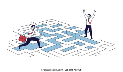 Navigating the complexities of business challenges and achieving successful outcomes through strategic planning and determination