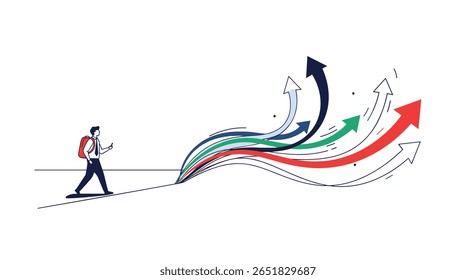 Navigating diverse paths leading to future success and growth