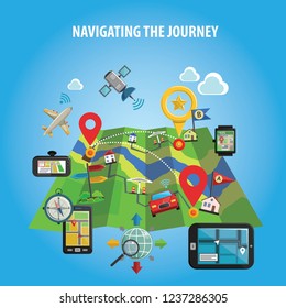 Navigating The Journey Concept
