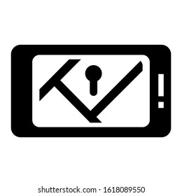 navigation app icon isolated sign symbol vector illustration - high quality black style vector icons
