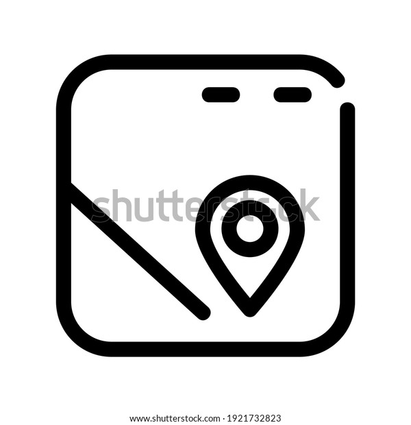 navigation app icon or\
logo isolated sign symbol vector illustration - high quality black\
style vector\
icons\
