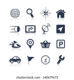 Navigation apps icons
